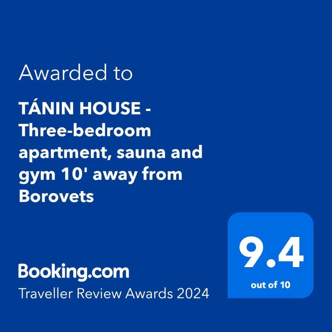 TÁNIN HOUSE - Three-bedroom apartment, sauna&gym 10' away from Borovets Samokov Exterior foto